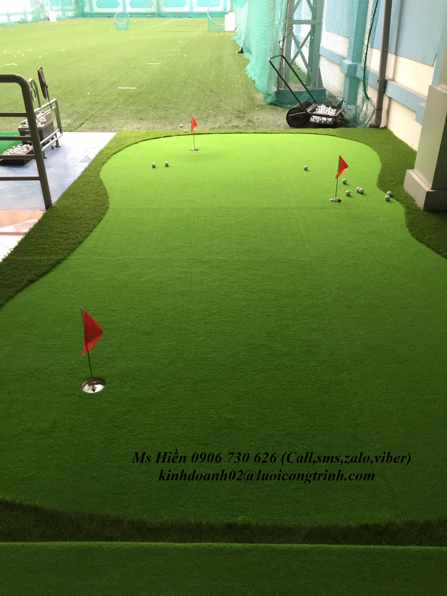 Mini golf lắp đặt tại nhà, văn phòng làm việc